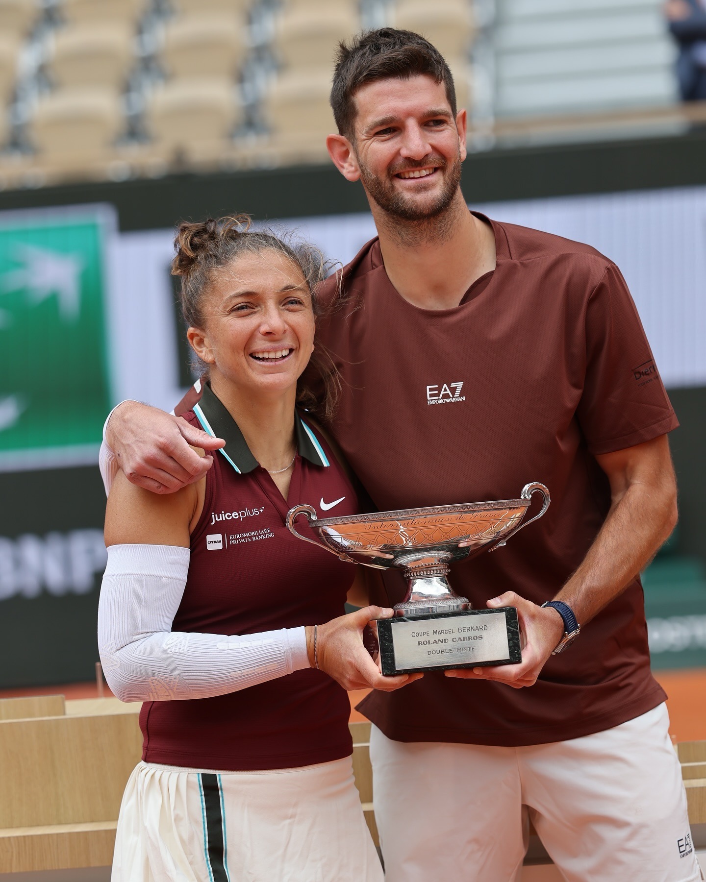  Roland Garros 2025: Sara Errani e Andrea Vavassori trionfano nella finale di doppio misto